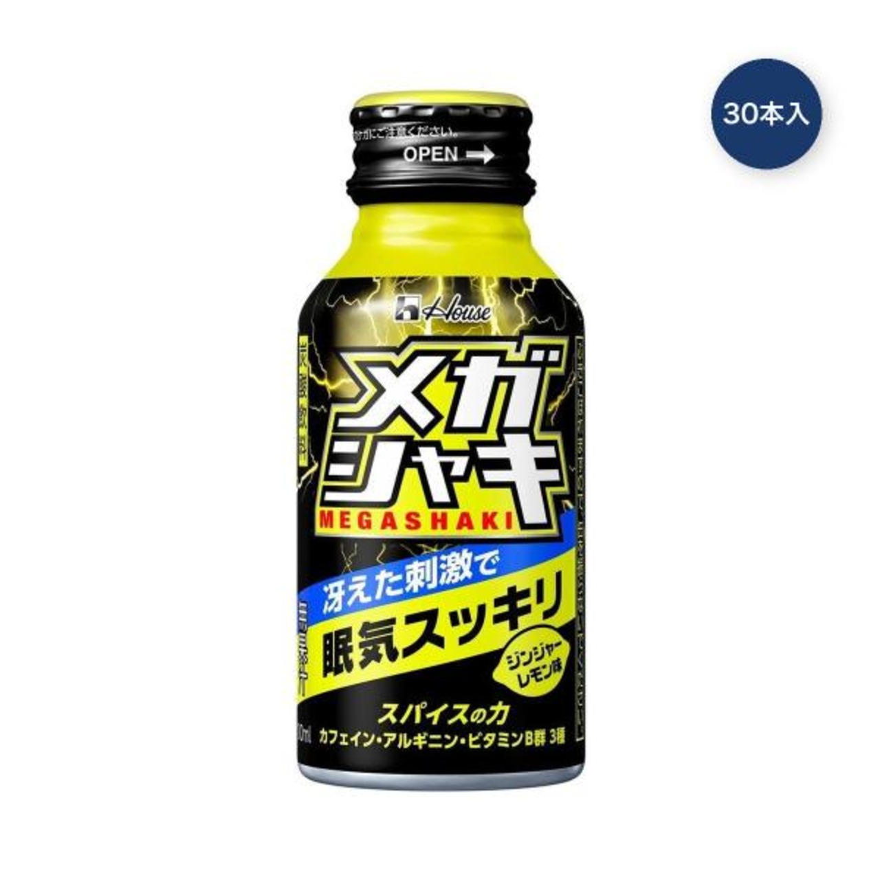 ハウス メガシャキ100ml x 30本
