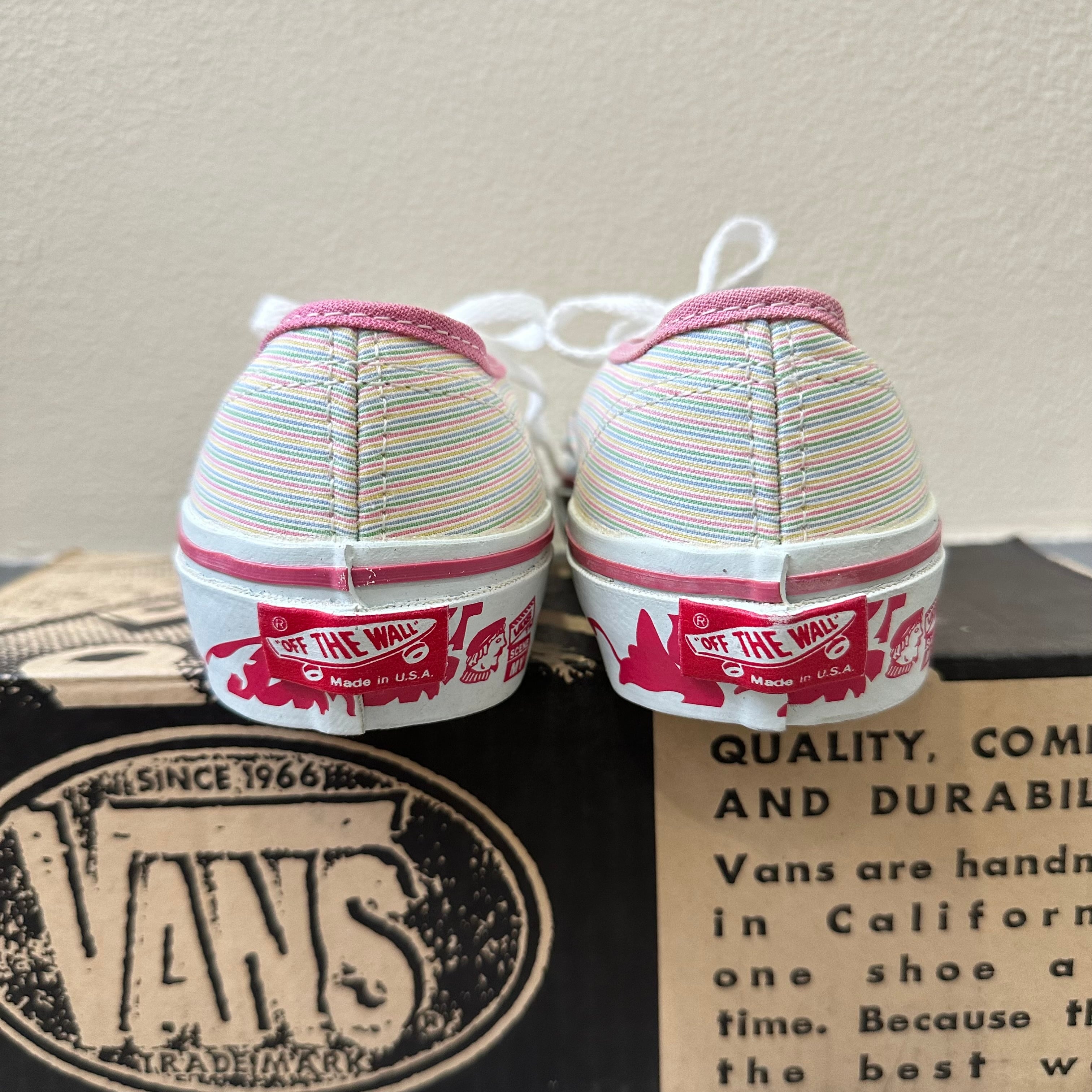 VANS AUTHENTIC made in USA (21.5cm) | MUU VINTAGE VANS AUTHENTIC made in USA (21.5cm) | MUU VINTAGE