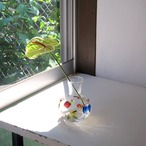 フルーツのペイントの花瓶-フラスコ