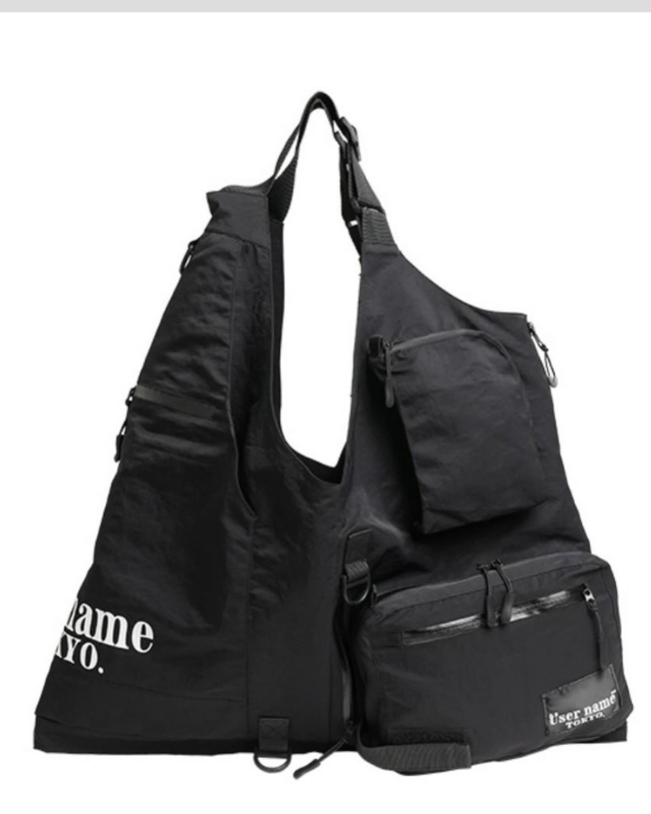 ミカーレミカーレ MICALLEMICALLE　micallemicalle　ユーザーネームトウキョウ 2wayベスト&バッグ