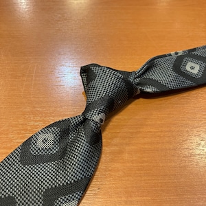 "未使用品" F.Marino "SFODERATO" SILK JACQUARD TIE