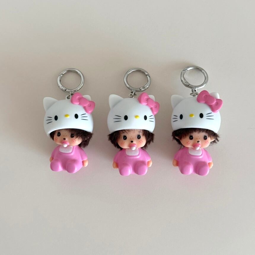 monchhichi kitty key ring No.Z144 | o n e m a r k e t