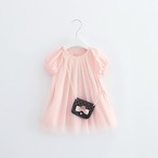 パールポシェットのお嬢様ワンピース（ピンク）