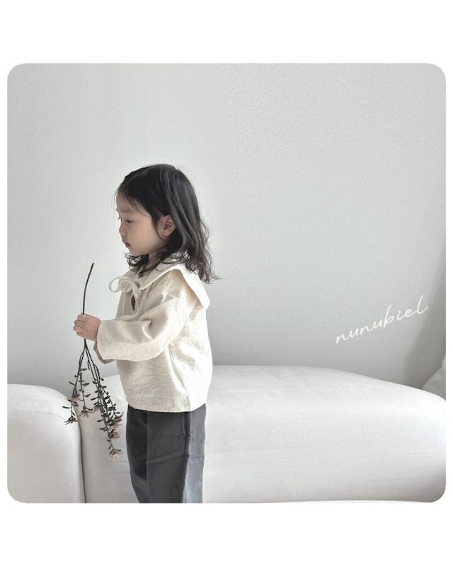 【 即納 】2025 秋新作 nunubiel ヌヌビエル ビビブラウス baby&kids