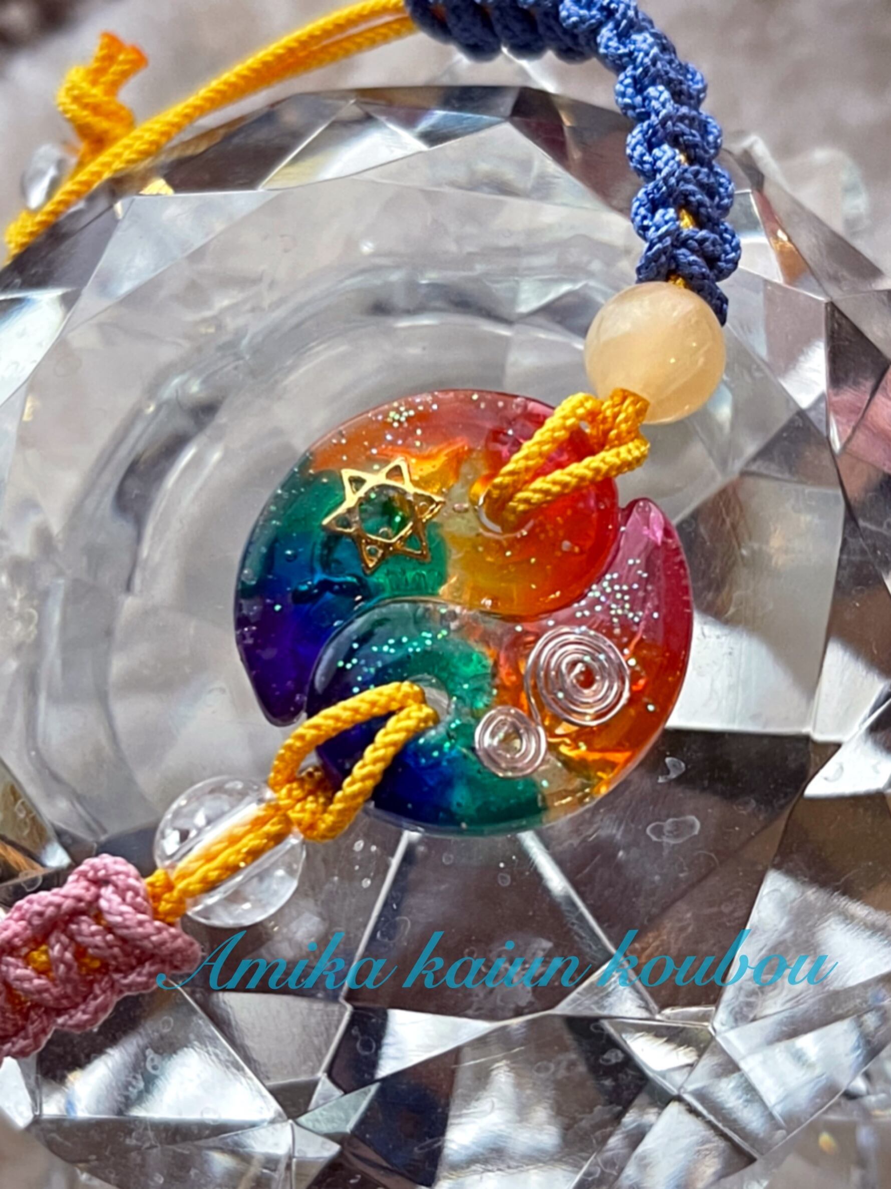 めちゃ綺麗　大玉　最高級　アイオライトブレスレット　3-7 大玉 虹入り めちゃ綺麗 最高級 アイオライトブレスレット 3-2