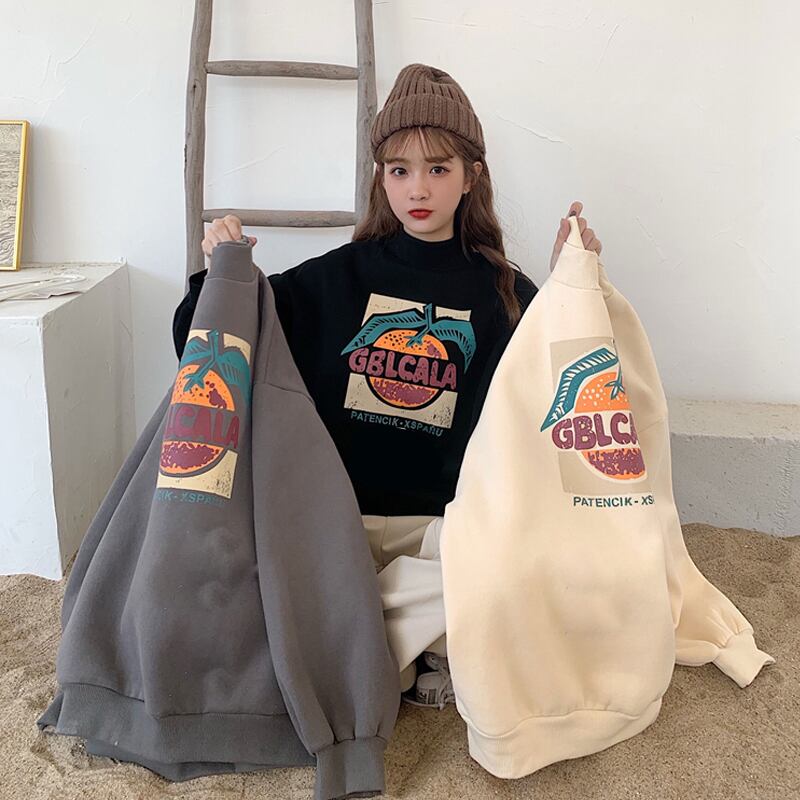 ベルベットフードセーター レディーススプリングレッドトップス ロング 春物 試着室13452189841