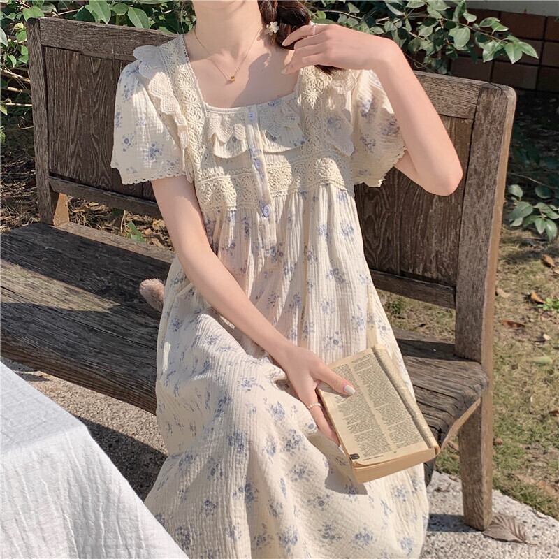 高品質】【高品質】パジャマ かわいい レディース サロペット レース M