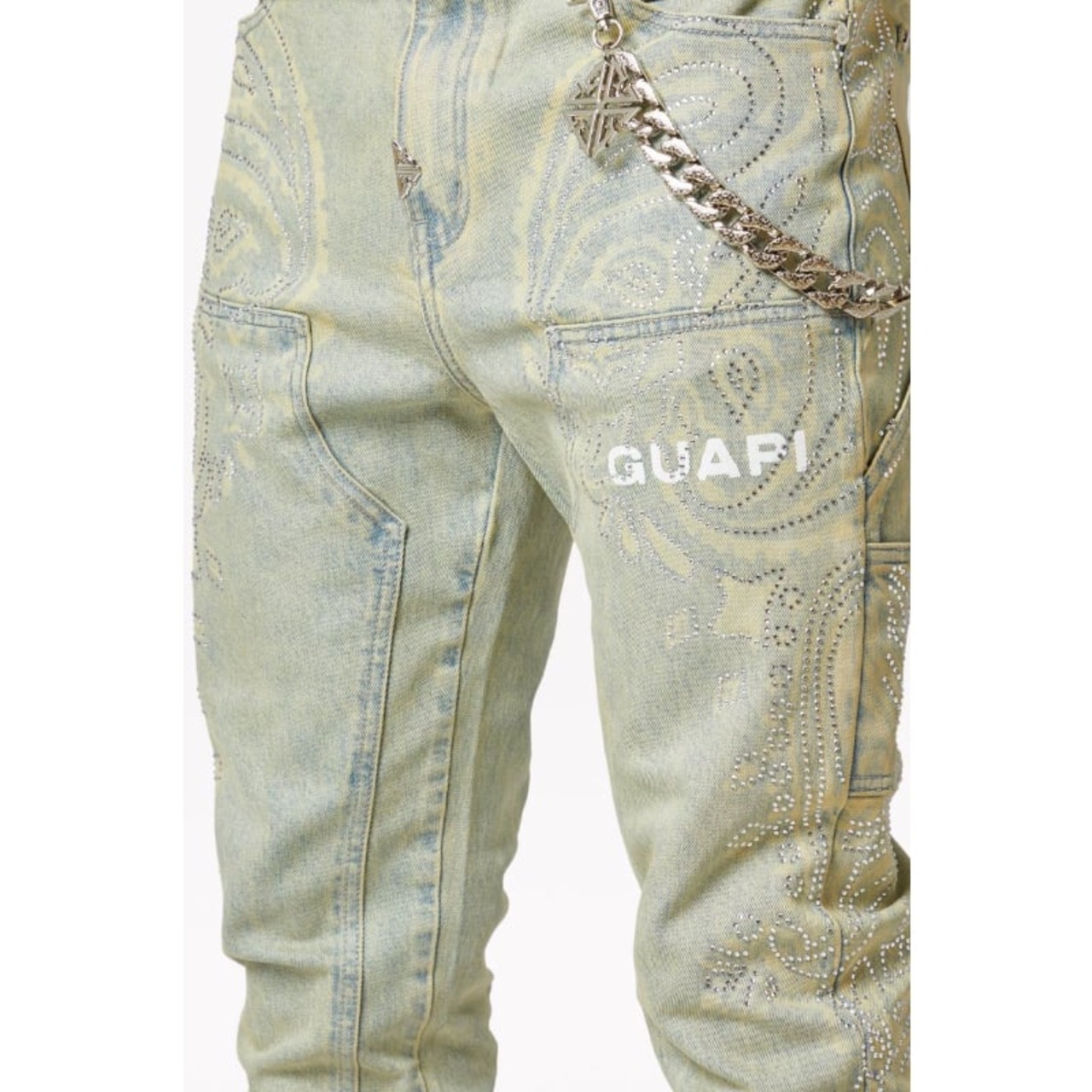 GUAPI / vintage paisley denim