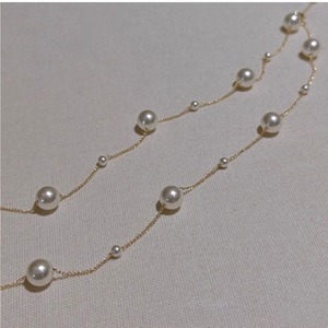 パール ゴールド ネックレス 10205