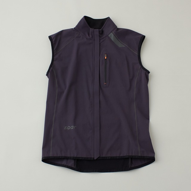 SOAR(ソアー)WINTER GILET メンズランニングベストDark Slate