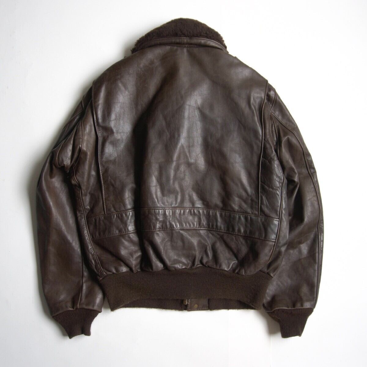 Schott ショット 184SM G-1 A-2 フライトジャケット 40 茶 ☆SCHOTT
