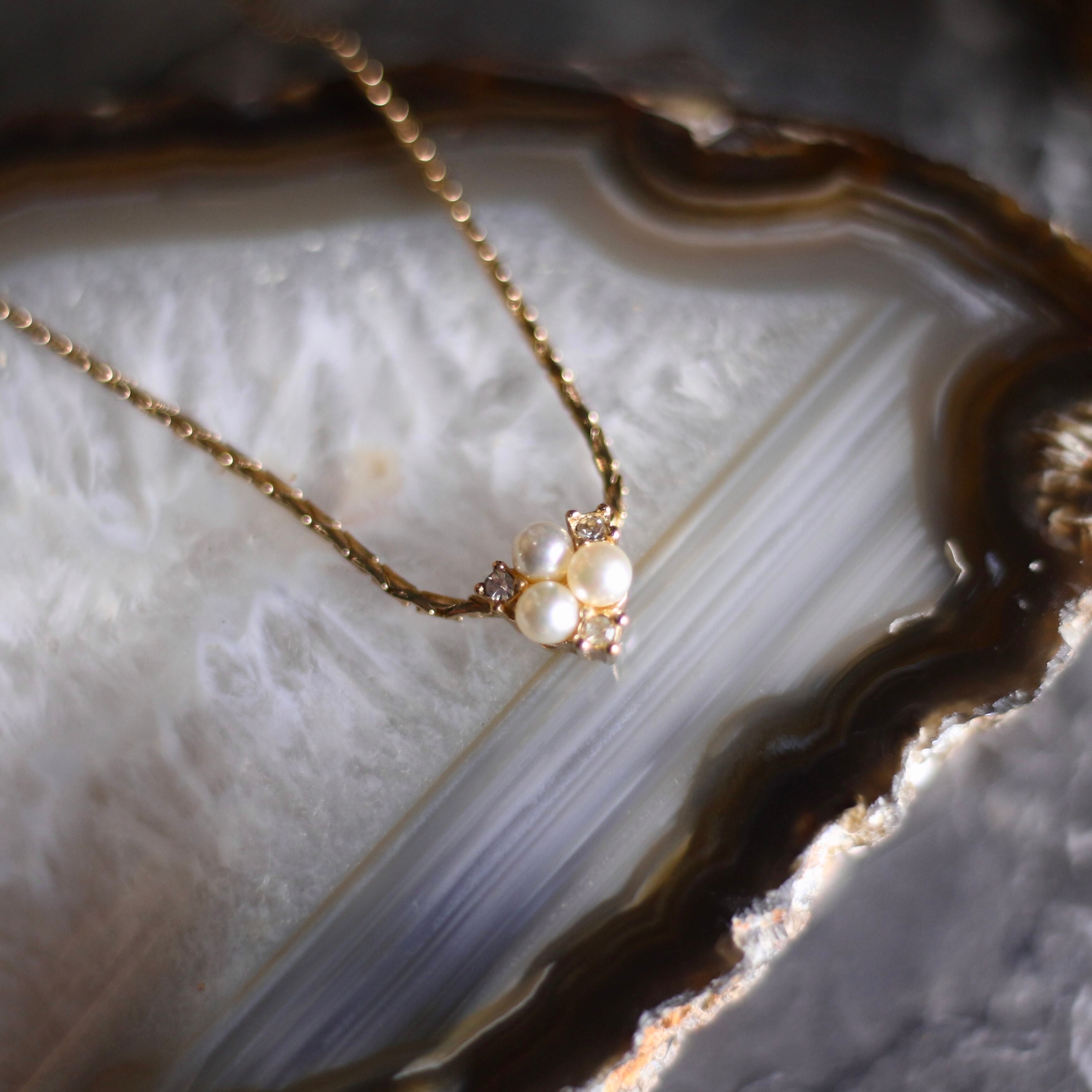 Christian Dior MULTI PEARL DESIGN NECKLACE/クリスチャンディオール