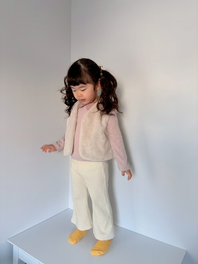 ❉即納 LINDO/ Rib pants