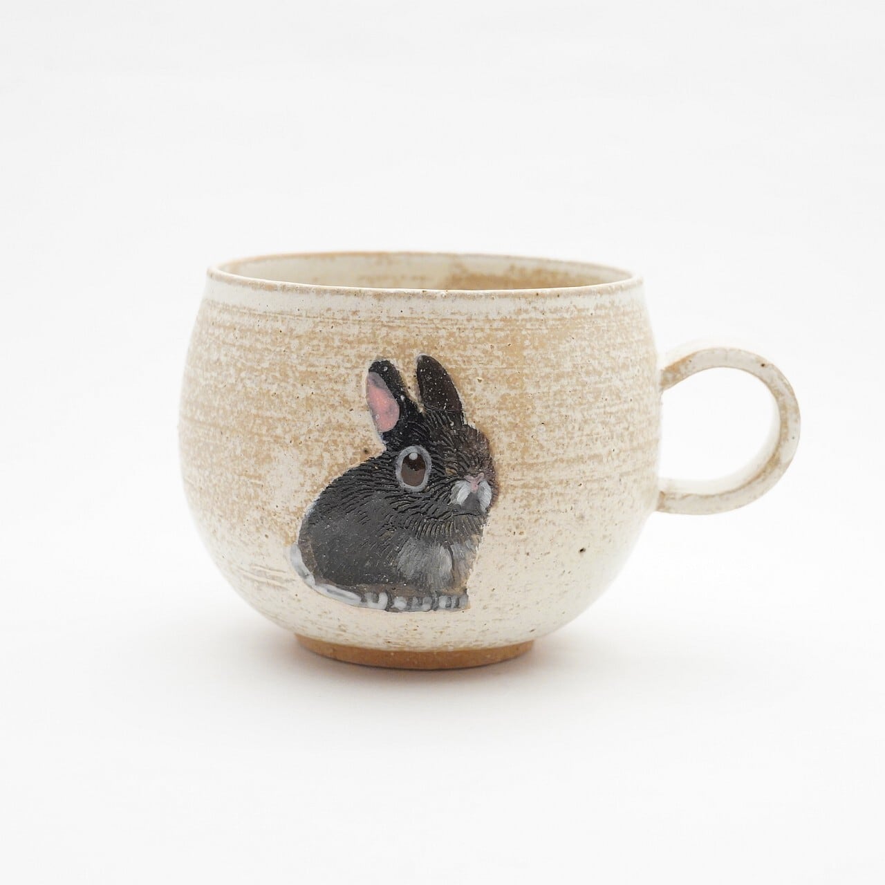 山野 うさぎ】うさぎマグカップ B | ろにせら ギャラリーと雑貨のお店