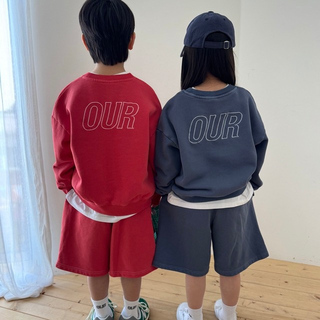【予約】 stand back logo setup/ our(junior)