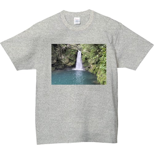 にこ淵・高知・仁淀川・に淀ブルー・Tシャツ・（カラー）オートミール・ヘビーウェイトT