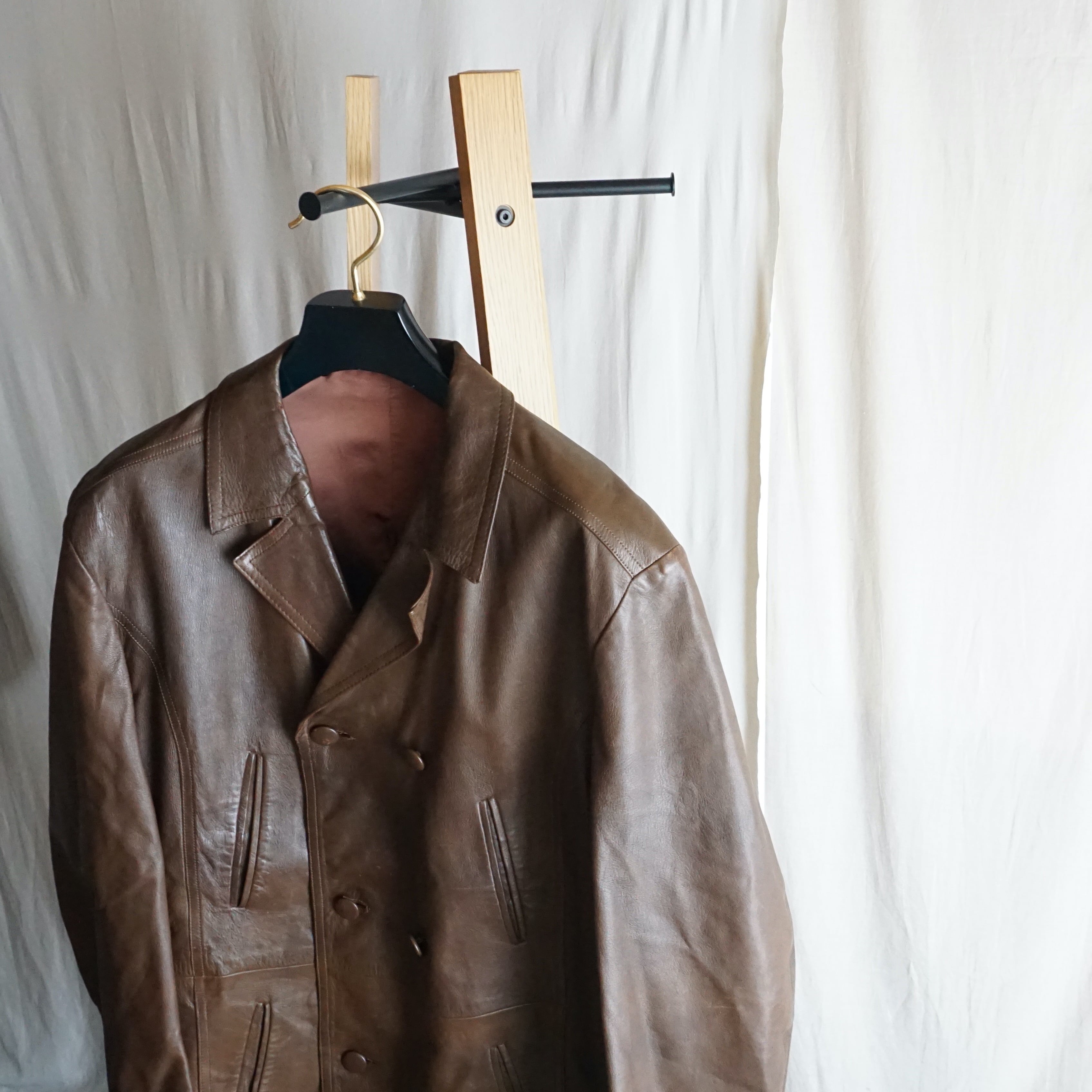 フィンランド レザージャケット 70's Finland [C2643] | 古着屋