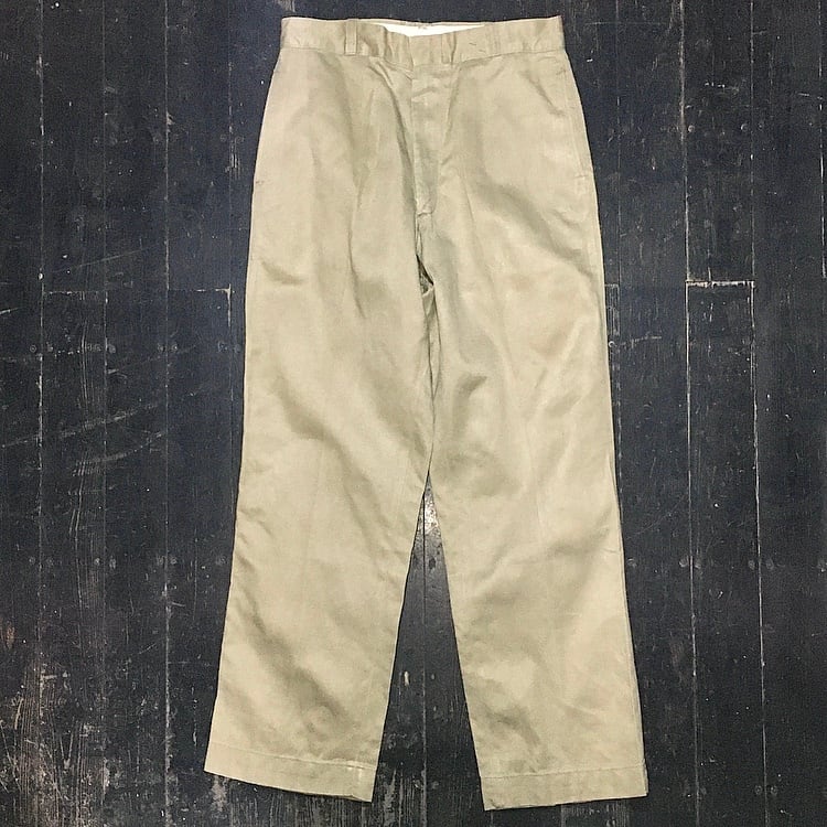NOS 70's / U.S.Army / Cotton Chino Trousers | ASCENT