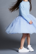 TUTU T-DRESS BLUE 7M-6Y