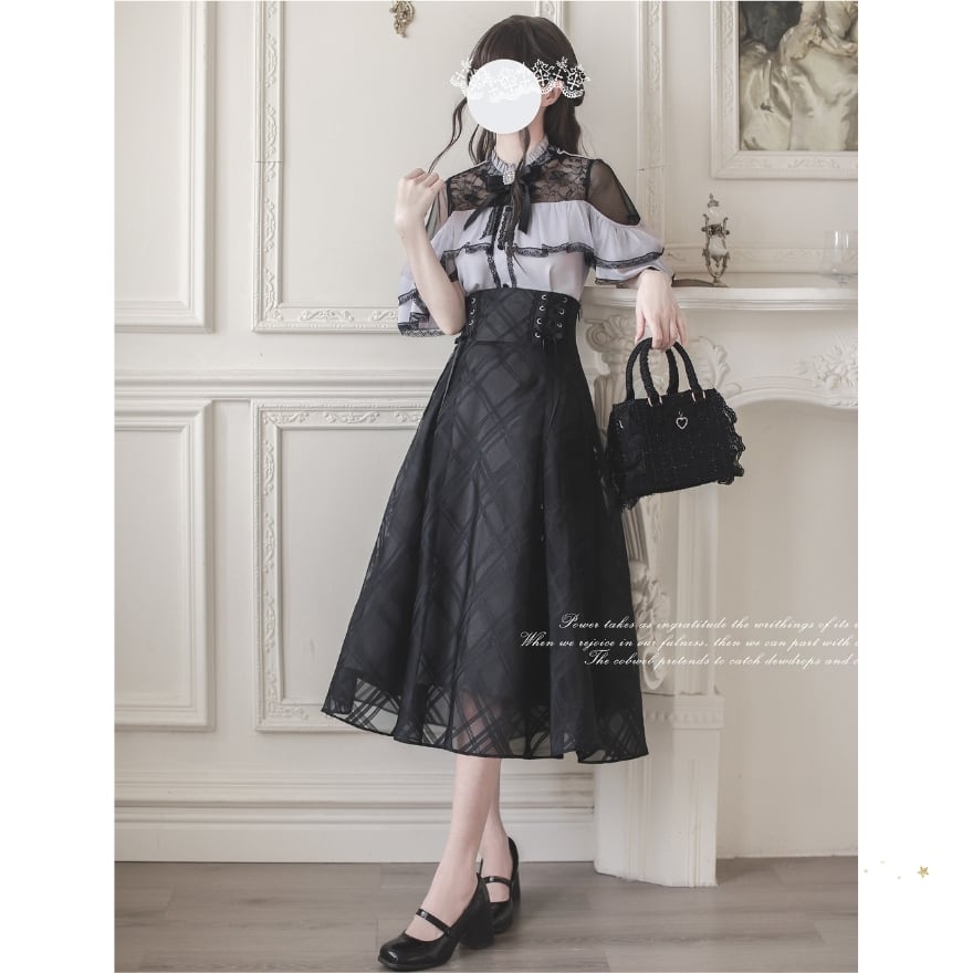 クラロリ ozzangelo スカート axesfemmeブラウス ゴスロリ クラロリ ozzangelo スカート axesfemmeブラウス ゴスロリ