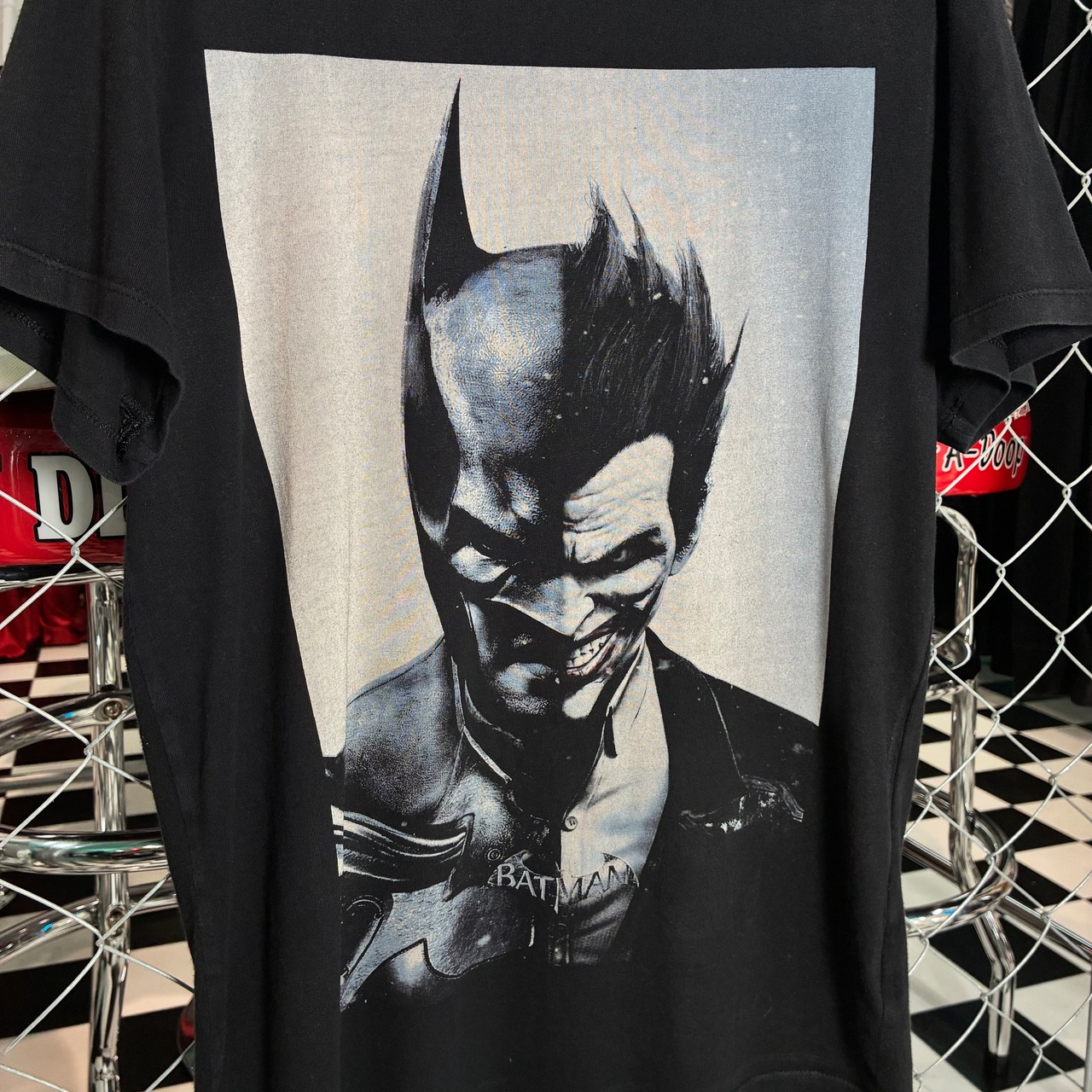 DC BATMAN ジョーカー&バットマン Tシャツ ブラック