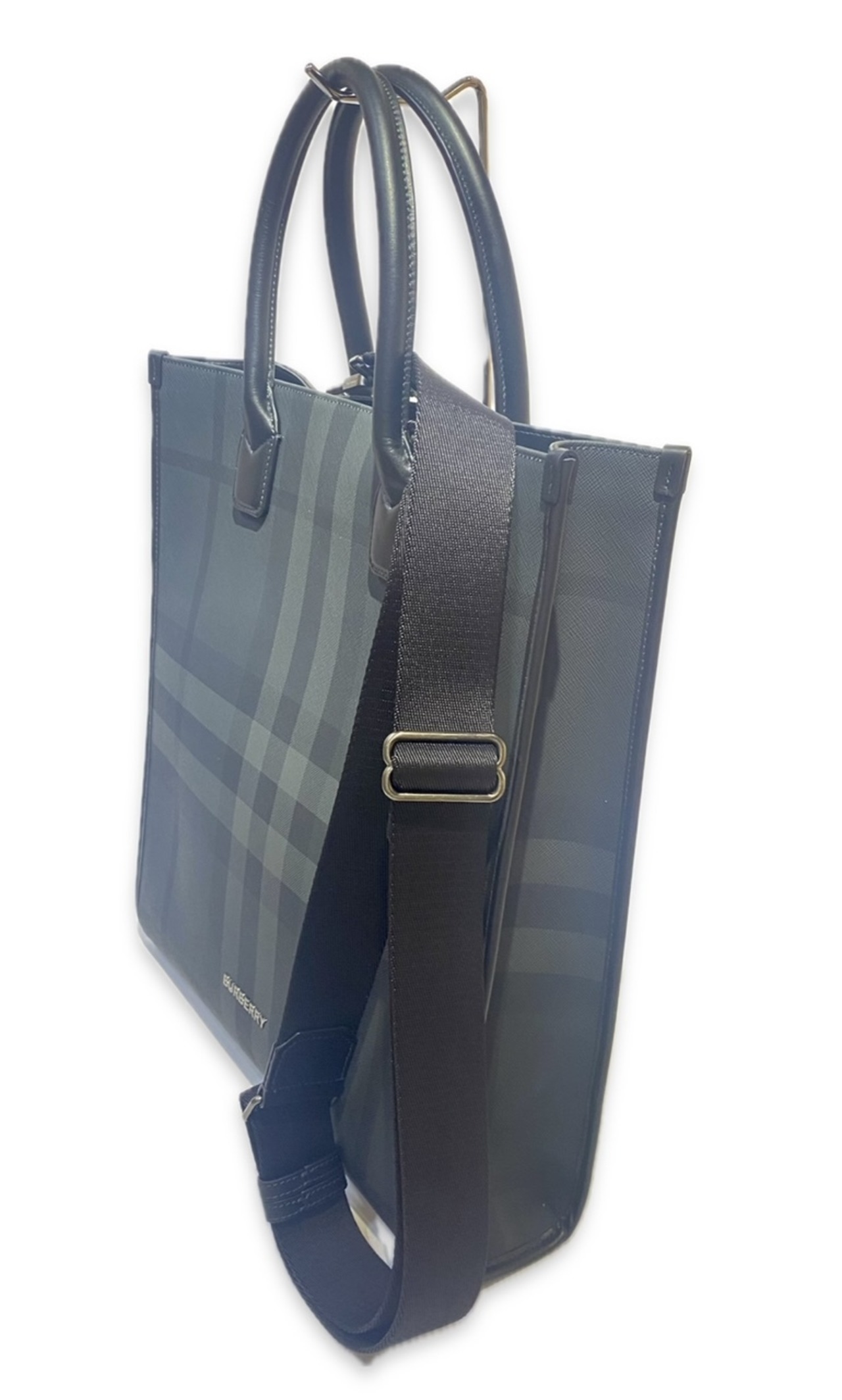 バーバリー バック トート ショルダー メンズ 8062951/A1208