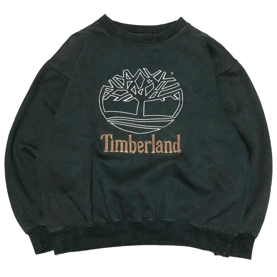 size M】90s Timberland ティンバーランド ロゴ スウェット ストリート