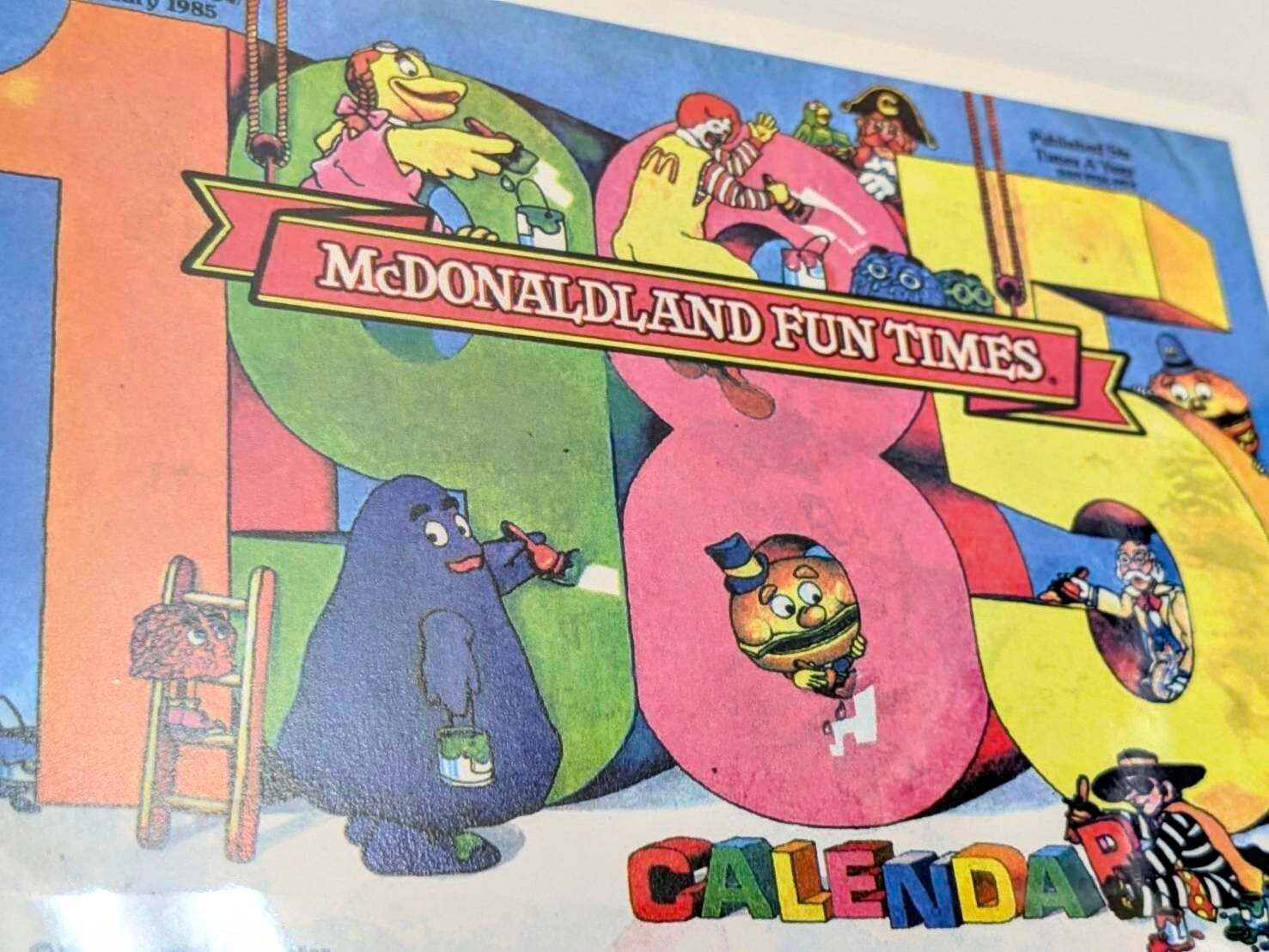 70年代マクドナルドランドポスターMcDonaldland アメトイ