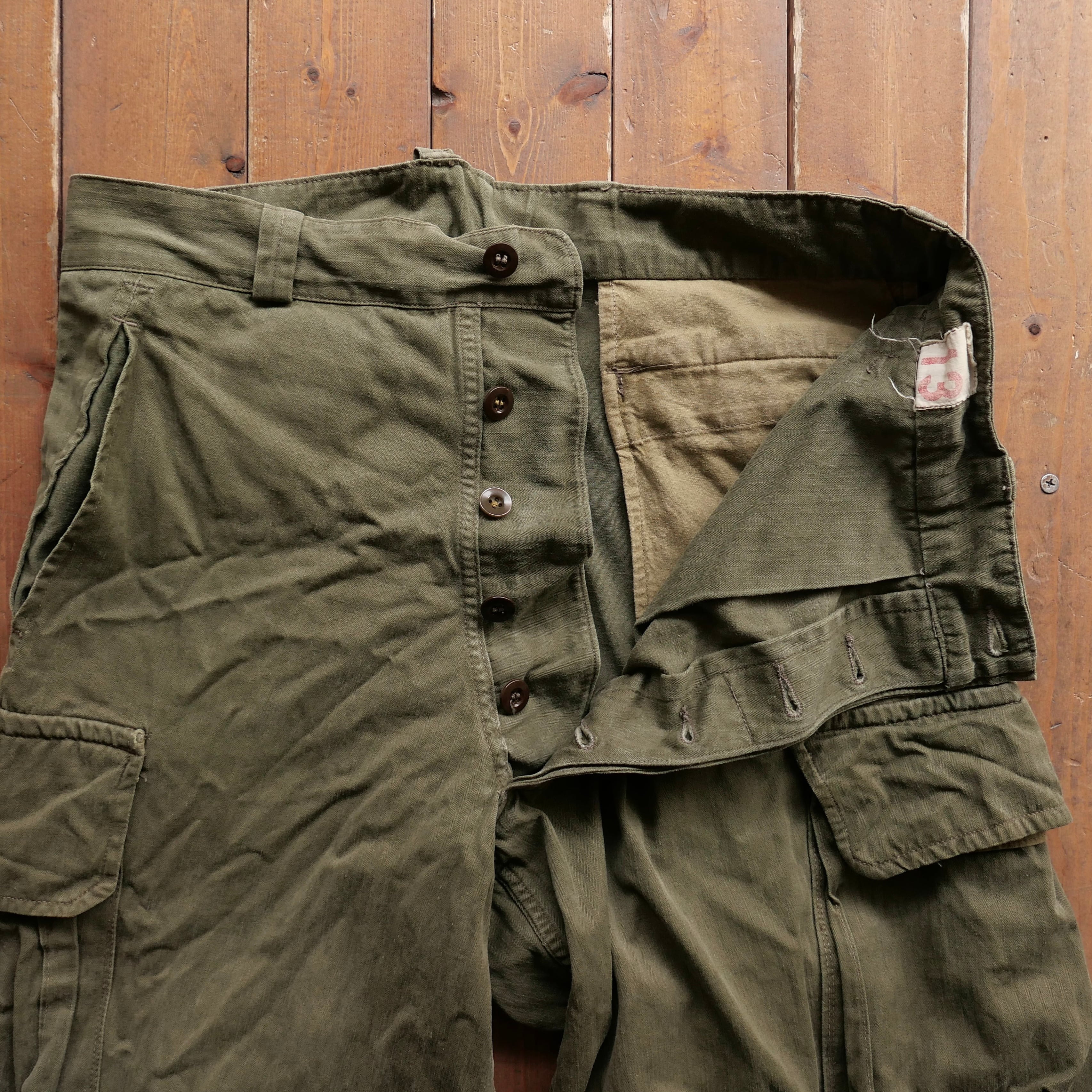 FRENCH ARMY 後期型 M-47 CARGO PANTS 13 size | safarionline