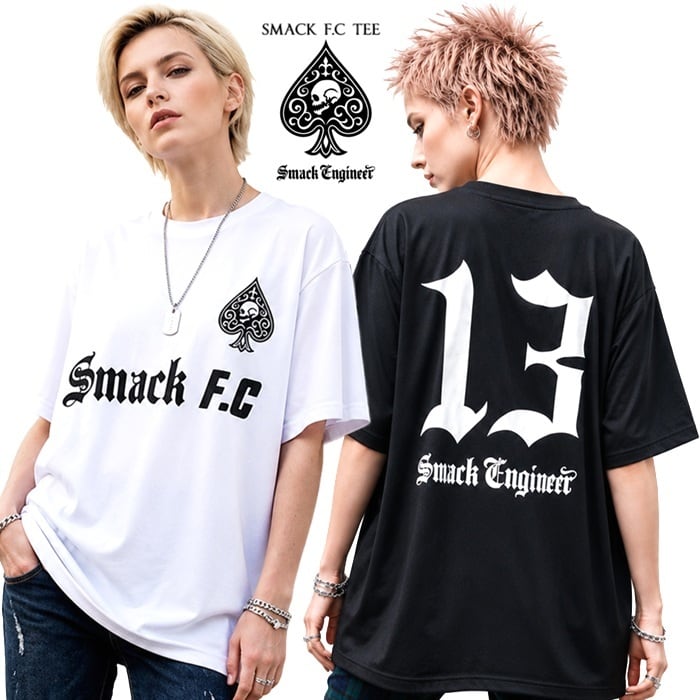 SMACK ENGINEER スマックエンジニア「Rogia限定 SMACK F.C TEE」半袖