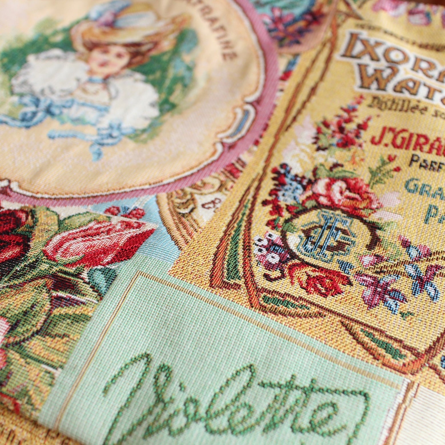 トートバッグ フランス製/スペイン製 ジャカード織生地 | ソレイユドール