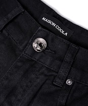 レタリングコットンハーフパンツ (KHAKI)　CQ-47090