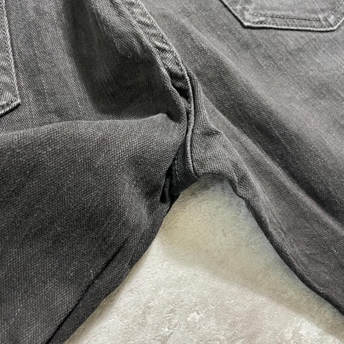 【W33 L32】 japan levi's black リーバイス 569 詳細写真17