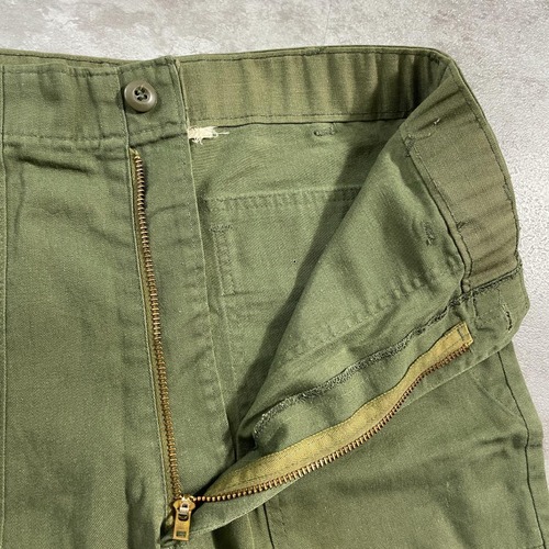 70s アメリカ軍 実物 OG-507 ベイカーパンツ 32×31 詳細写真8