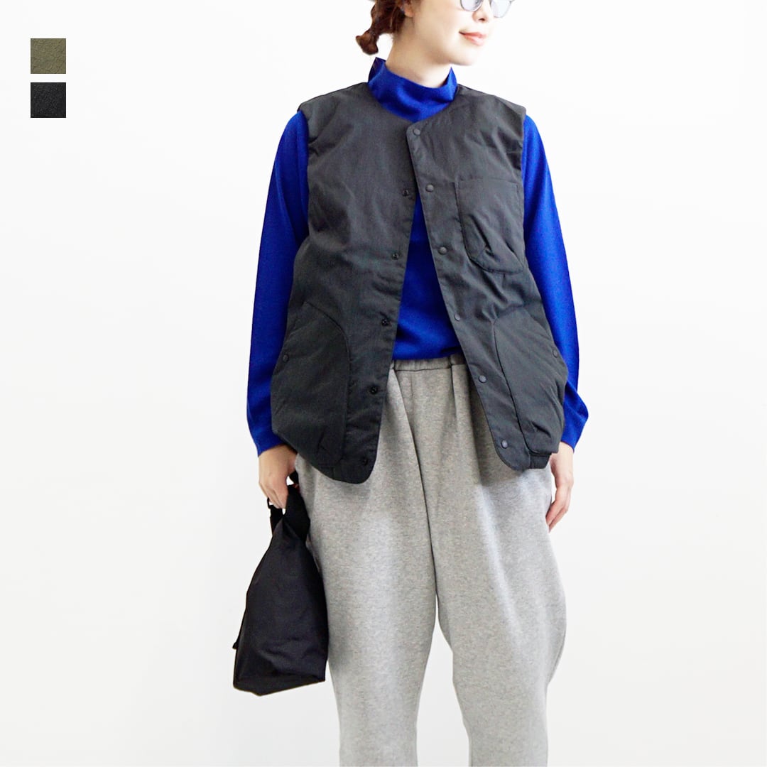 NANGA ナンガ TAKIBI RIPSTOP INNER DOWN VEST タキビリップストップ