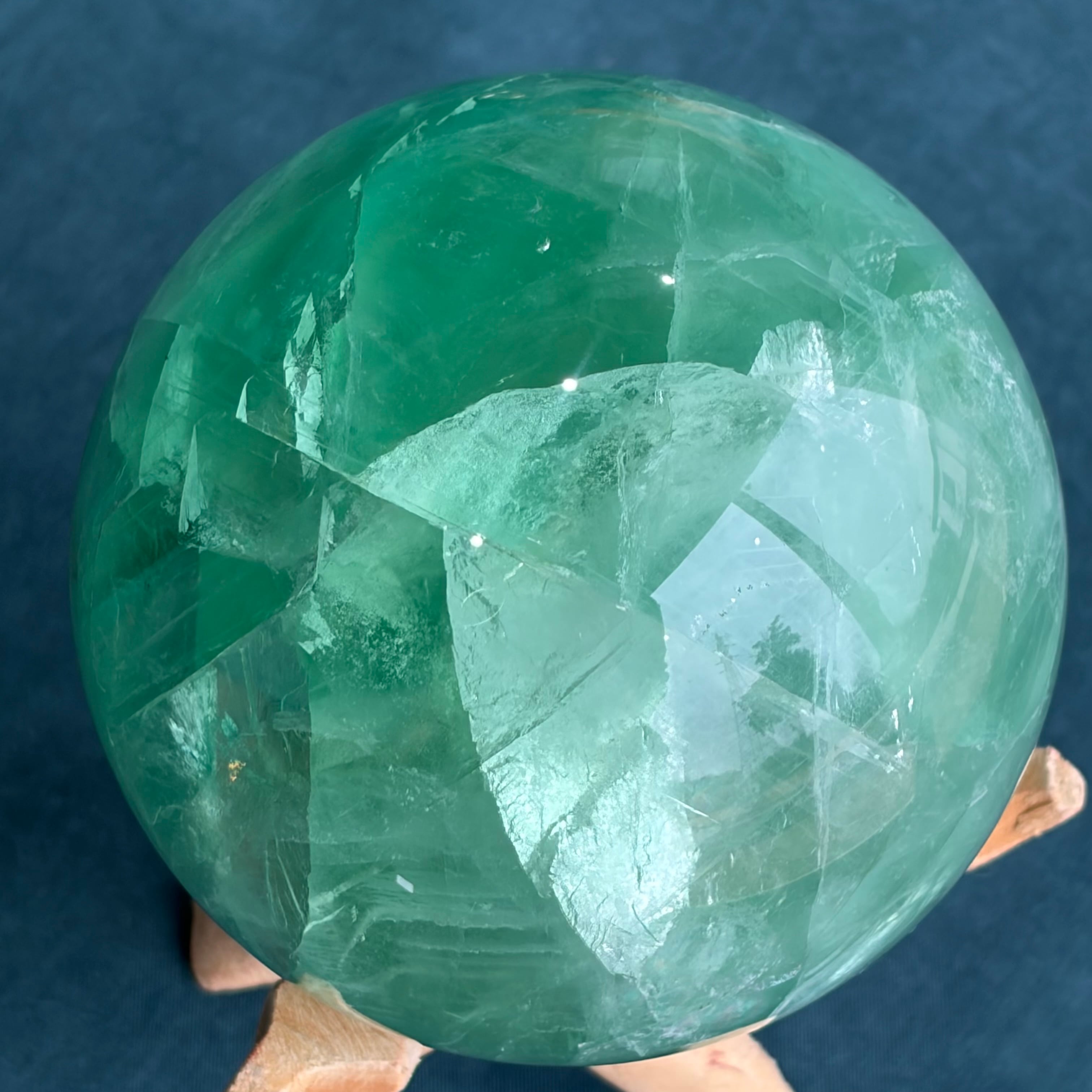 グリーンフローライトスフィア | GROW STONE OHMOYA通販ショップ