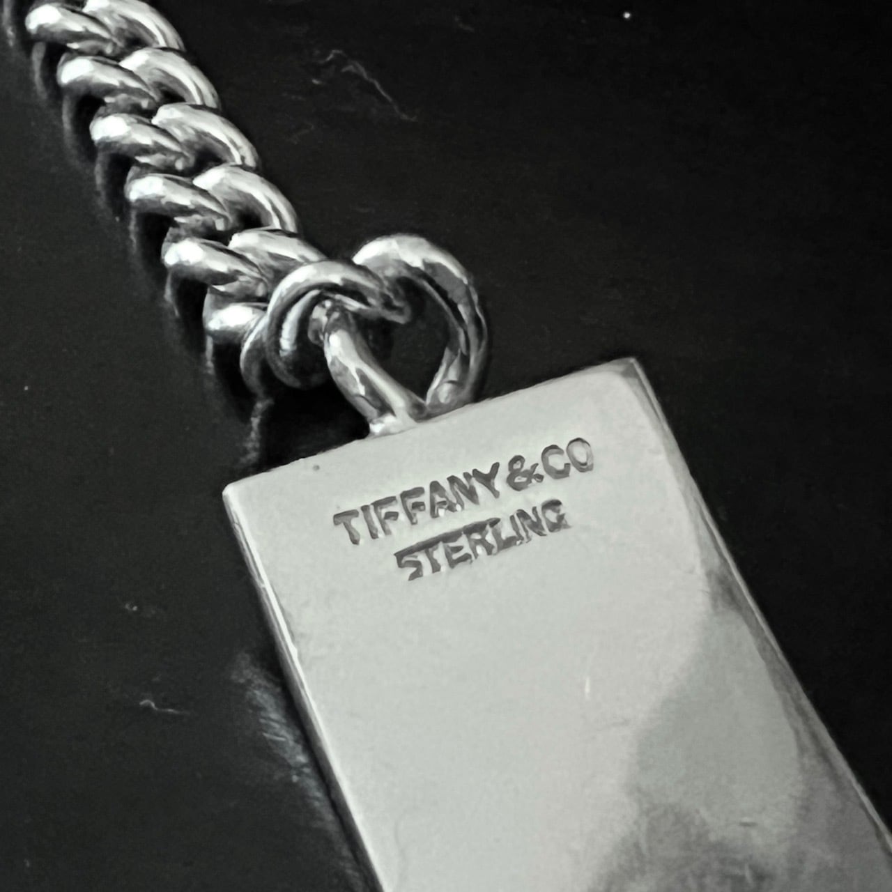 VINTAGE TIFFANY & CO. Medical ID Bracelet Sterling Silver