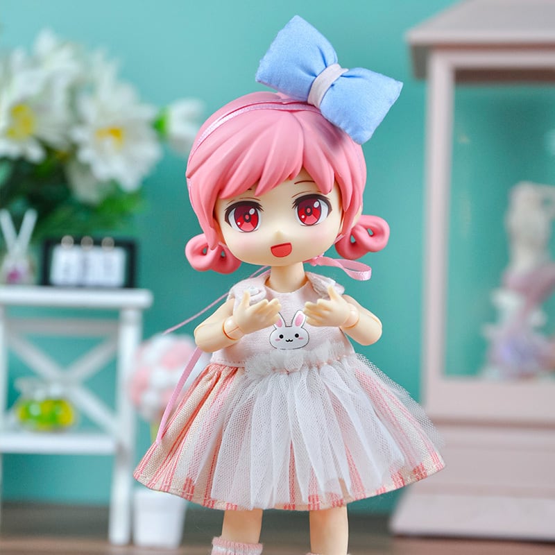 【YmY】御枝 御朶 フルセット メイク済 お洋服付き 御枝 御朶 YmYドール 10cmドール