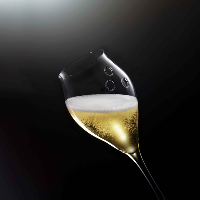 孔グラス [シャンパーニュ] - ANA Glass [Champagne]