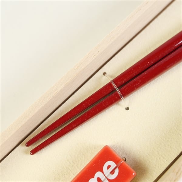 Supreme　chopstick set Red