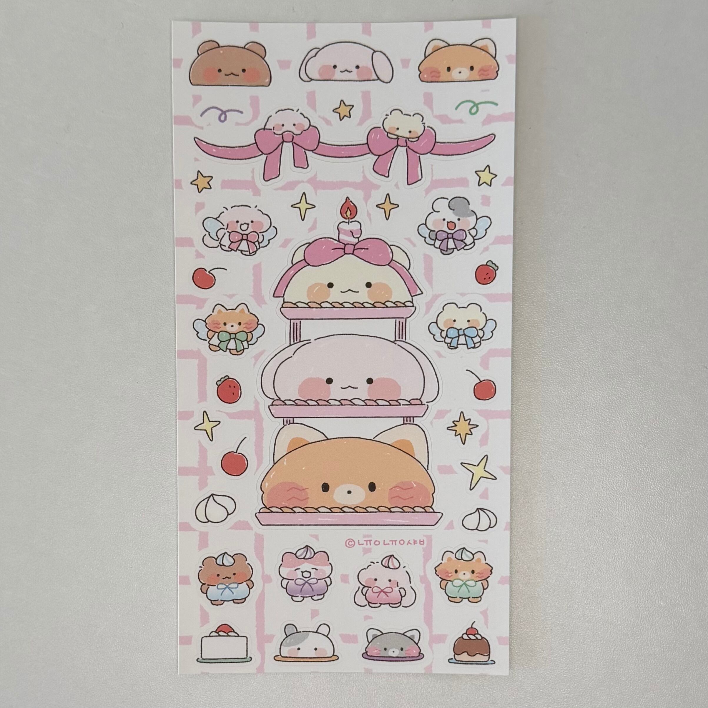 nyung nyung shop 〔sticker-ケーキ- 〕