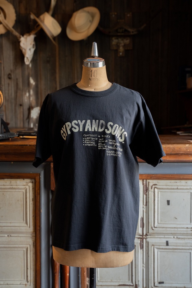 GYPSY & SONS/ BRAND ROGO TEE　