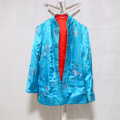 Reversible Chinese Jacket Blue&Red