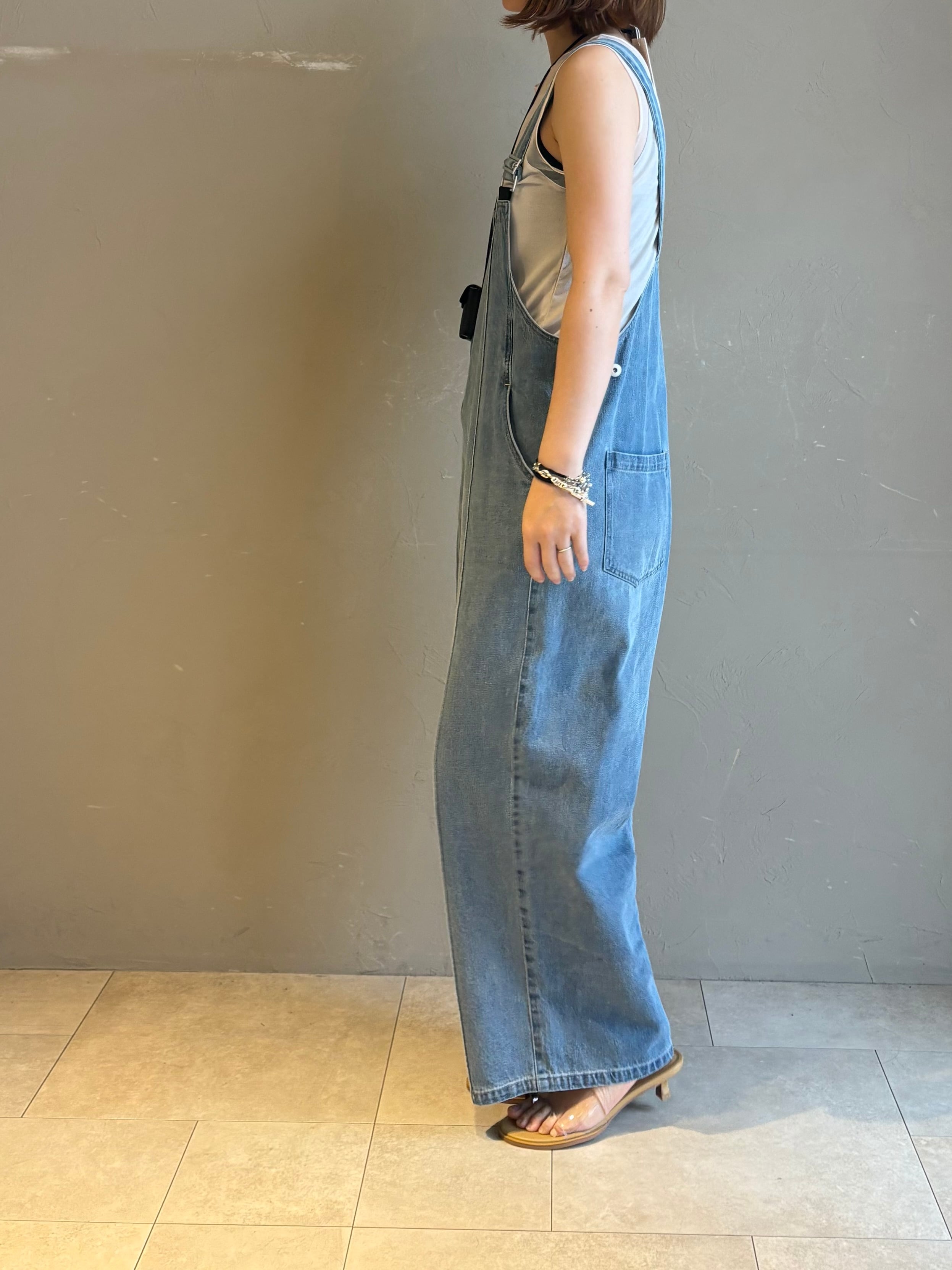デニムジップサロペット | valance 福井｜レディース セレクトショップ