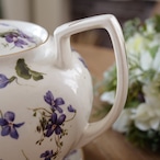 【訳あり・観賞用／ポットスタンド付】Hammersley Victorian Violets｜英国ハマースレイ ヴィクトリアンバイオレット ティーポット thumbnail 7