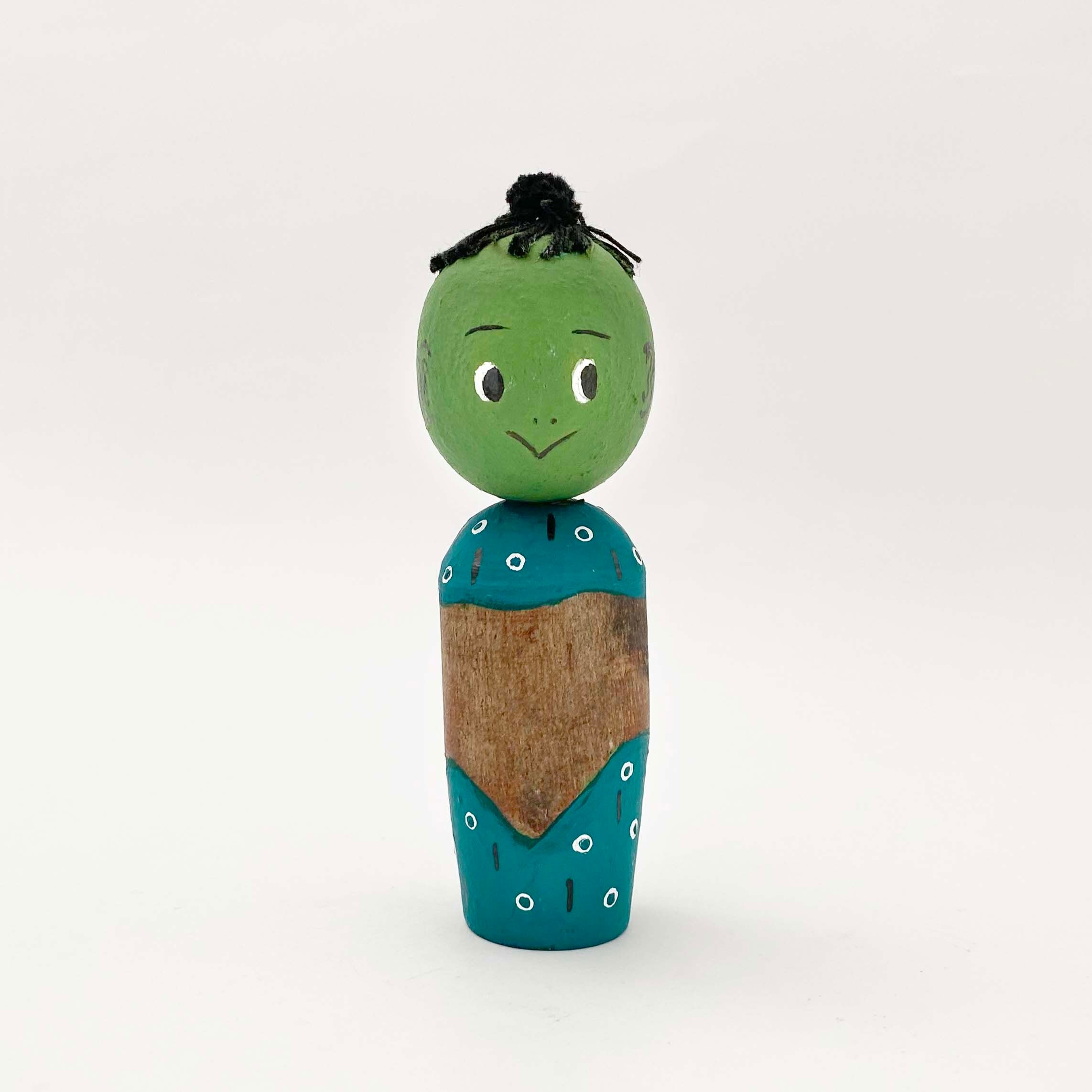 カッパくん木地人形