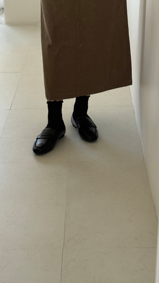 (即納) Fil. / Basic flat loafer