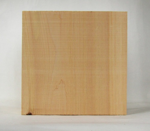 天然木曽桧　練習用能面材　板目　No.79