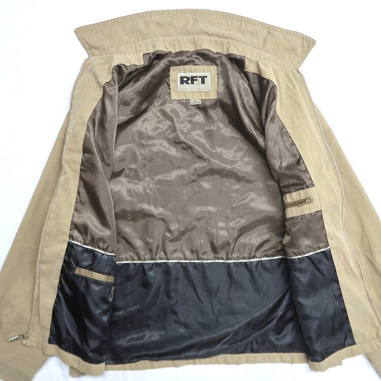 古着 RFT Rainforest ジップアップジャケット スウィングトップ