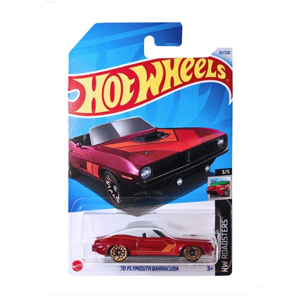 USインターナショナルカード！ 【'70 PLYMOUTH BARRACUDA】レッド '70